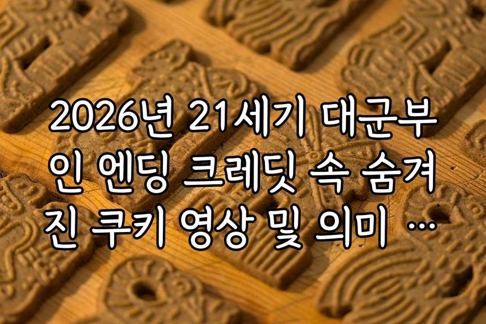 2026년 21세기 대군부인 엔딩 크레딧 속 숨겨진 쿠키 영상 및 의미 해석