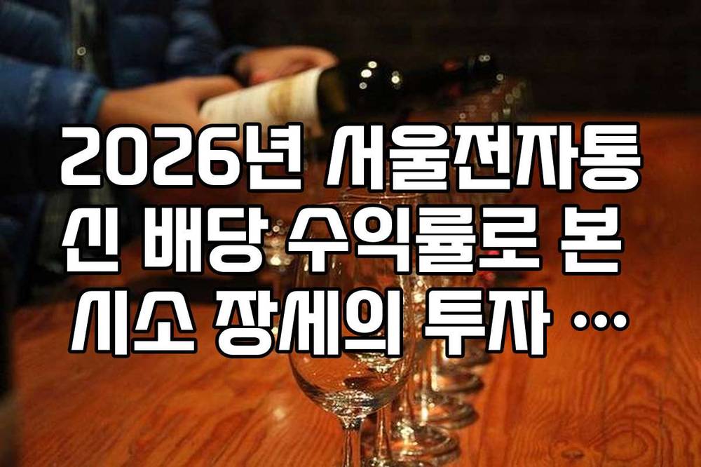 2026년 서울전자통신 배당 수익률로 본 시소 장세의 투자 매력도 분석