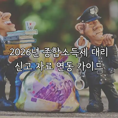 2026년 종합소득세 대리신고 자료 연동 가이드