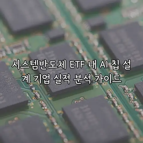시스템반도체 ETF 내 AI 칩 설계 기업 실적 분석 가이드