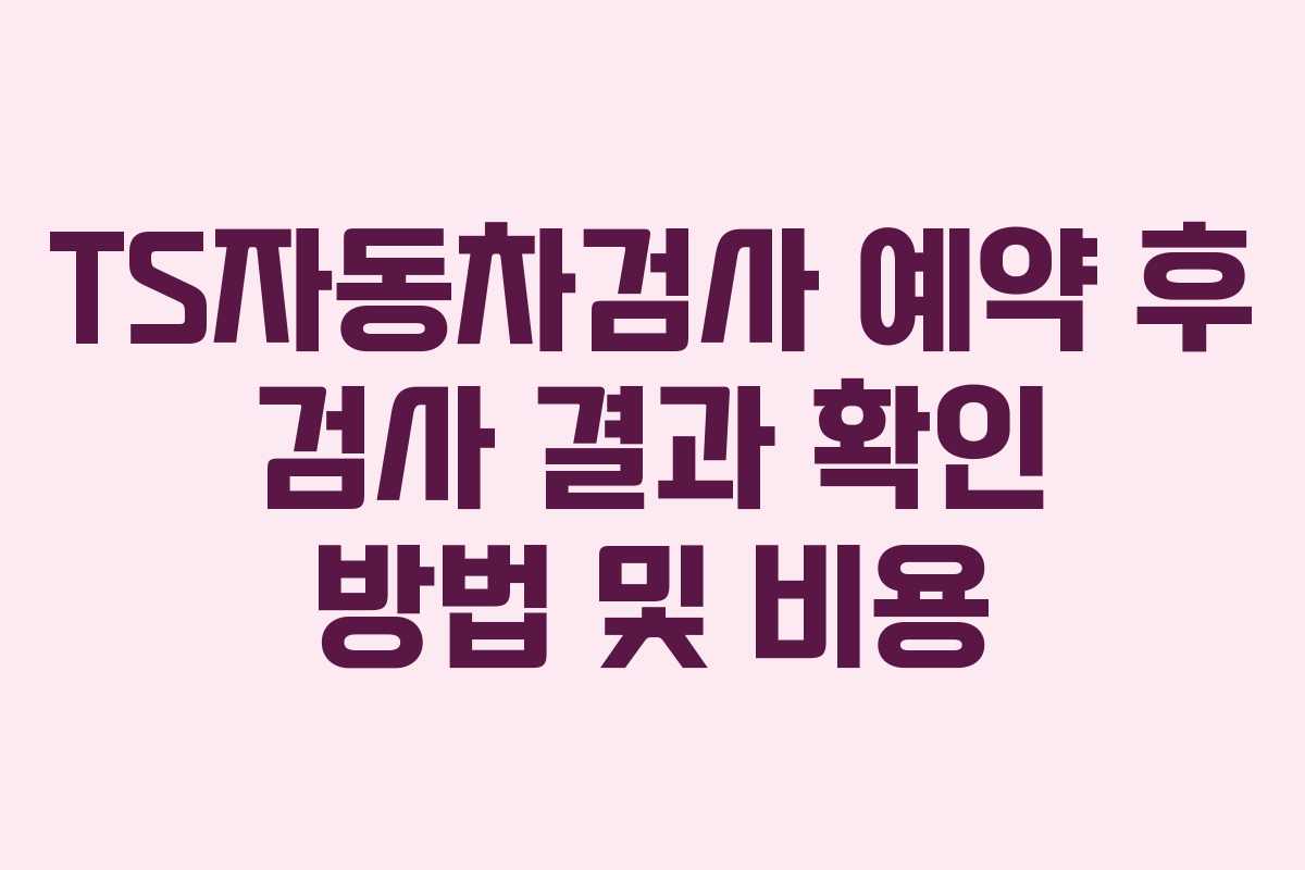 TS자동차검사-예약-후-검사-결과-확인-방법-및-비용